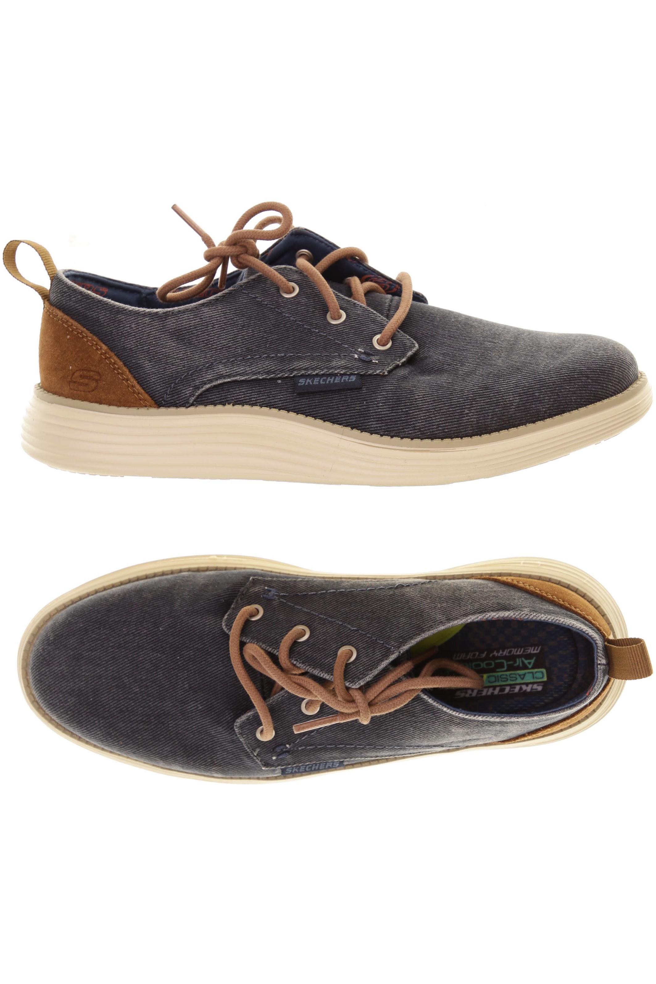 

Skechers Herren Halbschuh, blau, Gr. 41