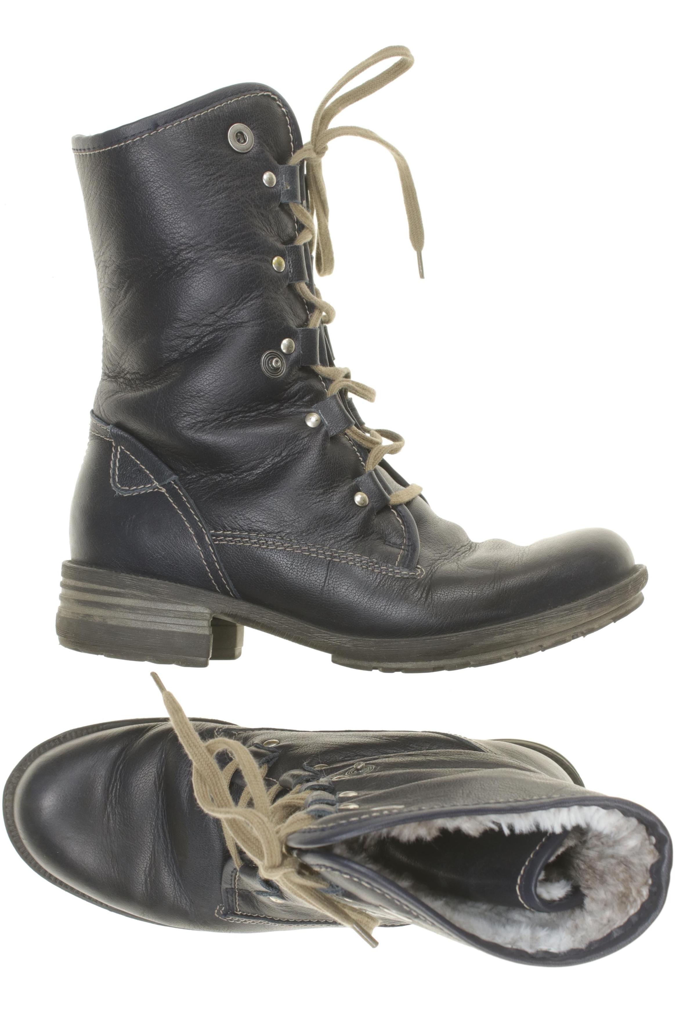 

Josef Seibel Damen Stiefel, blau, Gr. 38