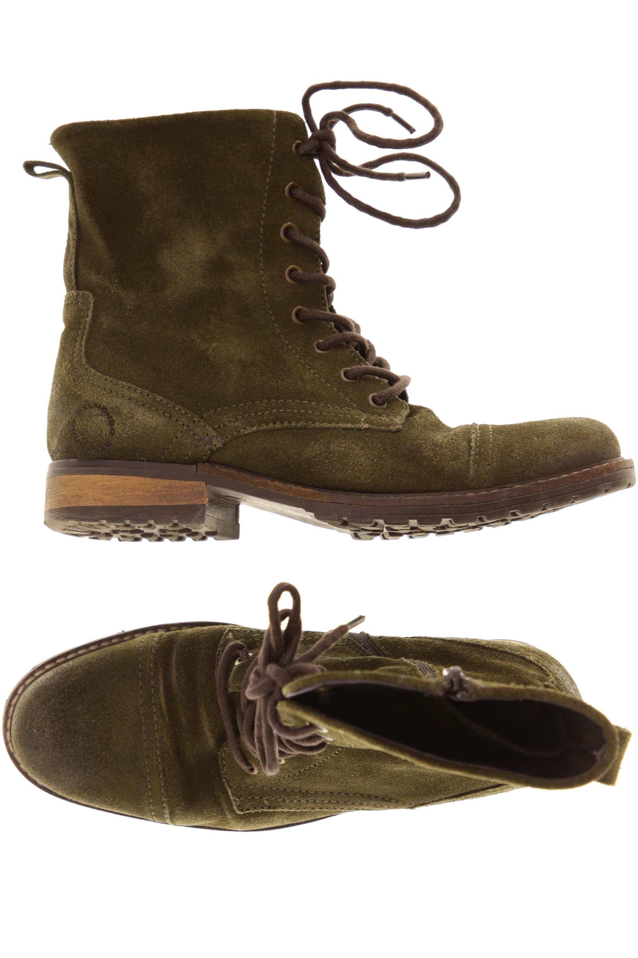 

Belmondo Damen Stiefelette, grün, Gr. 38