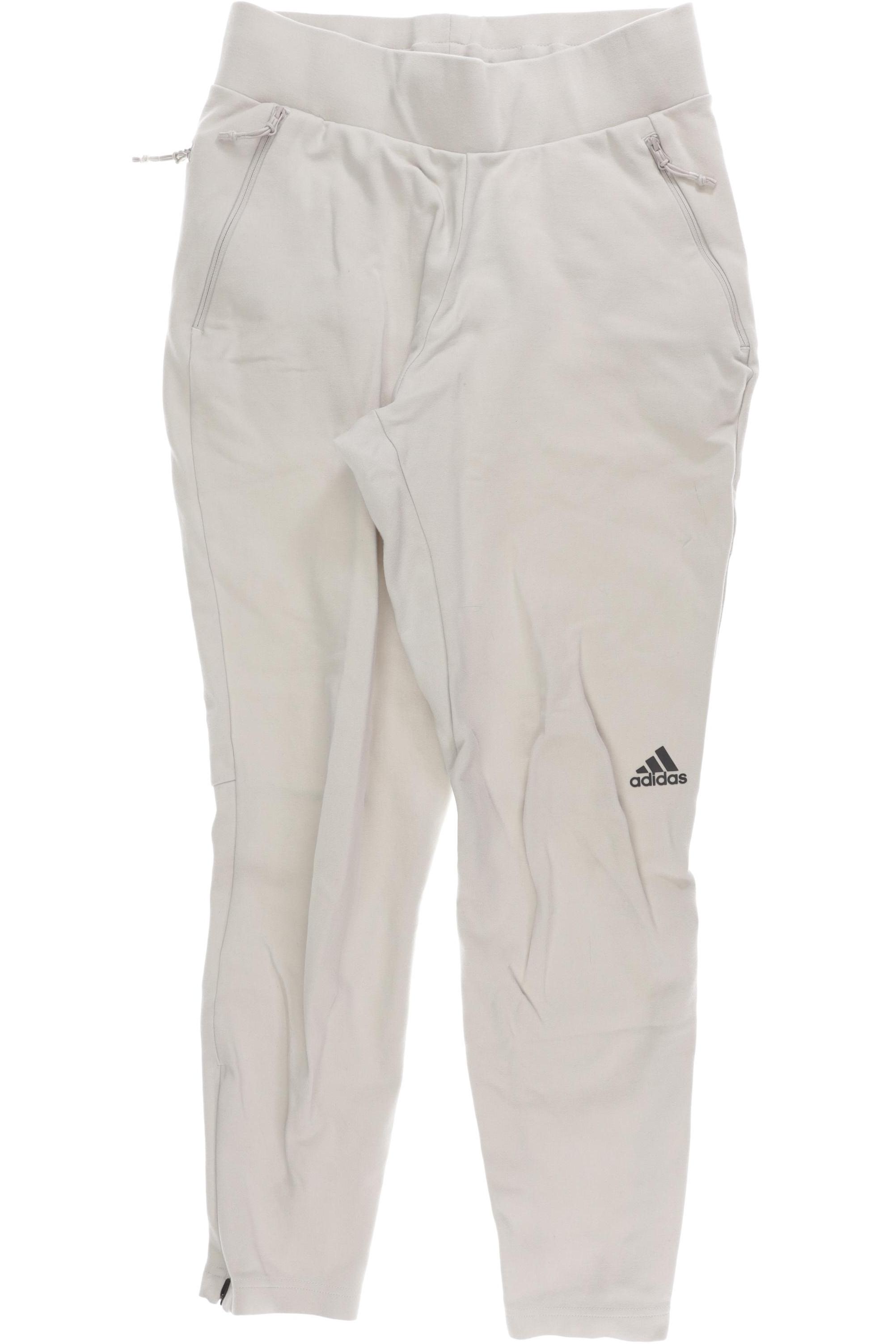 

adidas Damen Stoffhose, weiß, Gr.