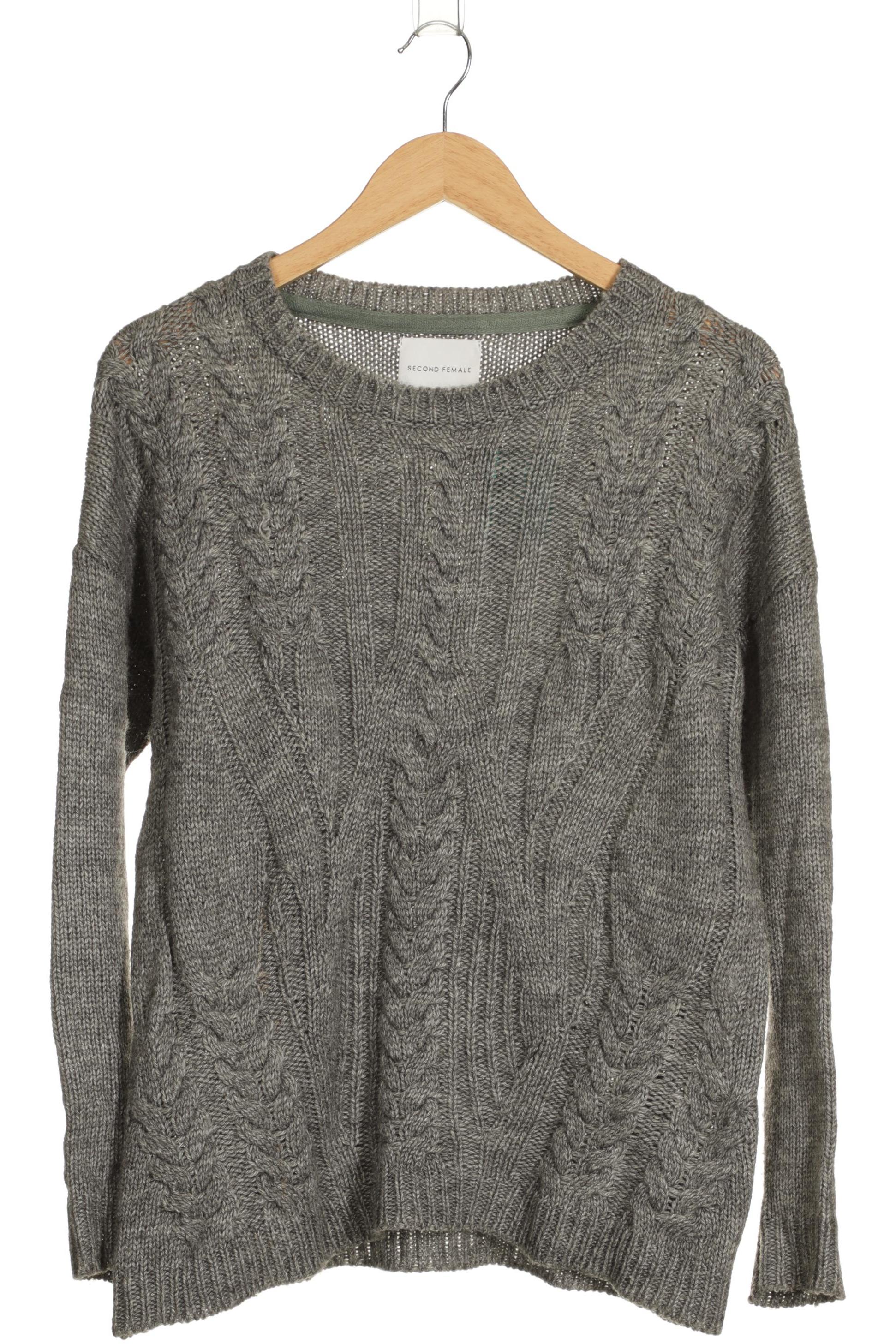 

Second Female Damen Pullover, grau, Gr.