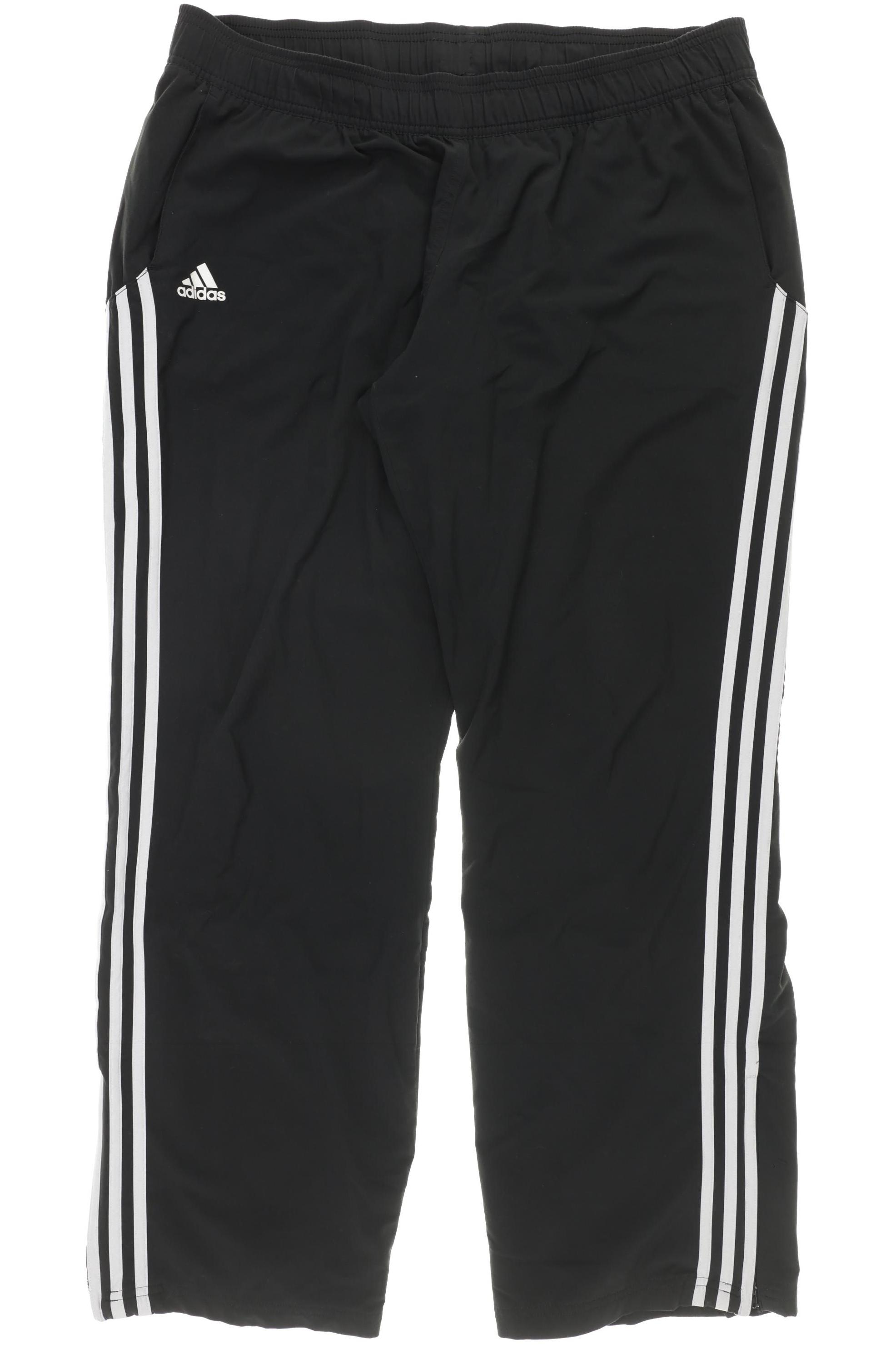 

adidas Damen Stoffhose, schwarz, Gr.