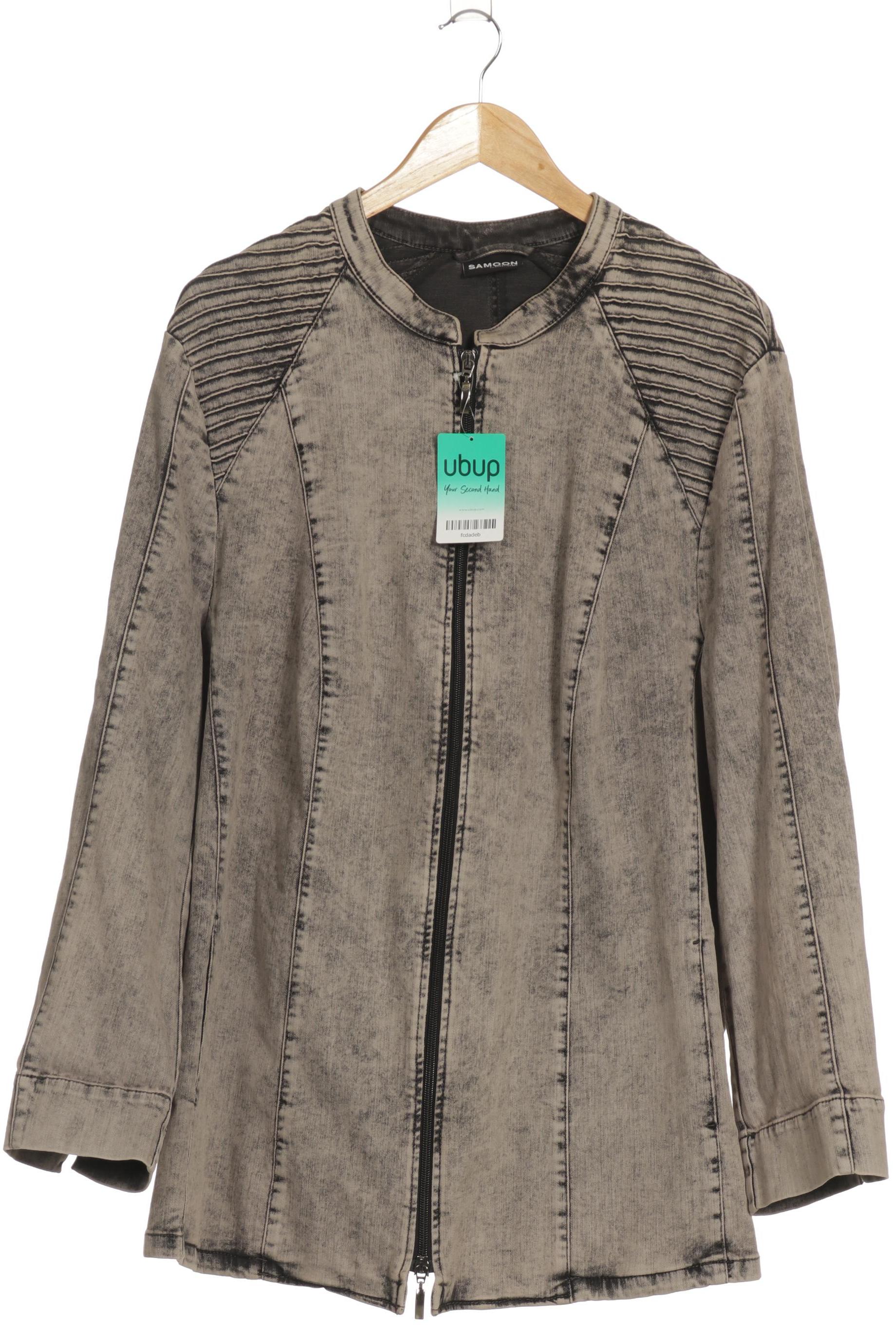 

Samoon by Gerry Weber Damen Jacke, grau, Gr. 52