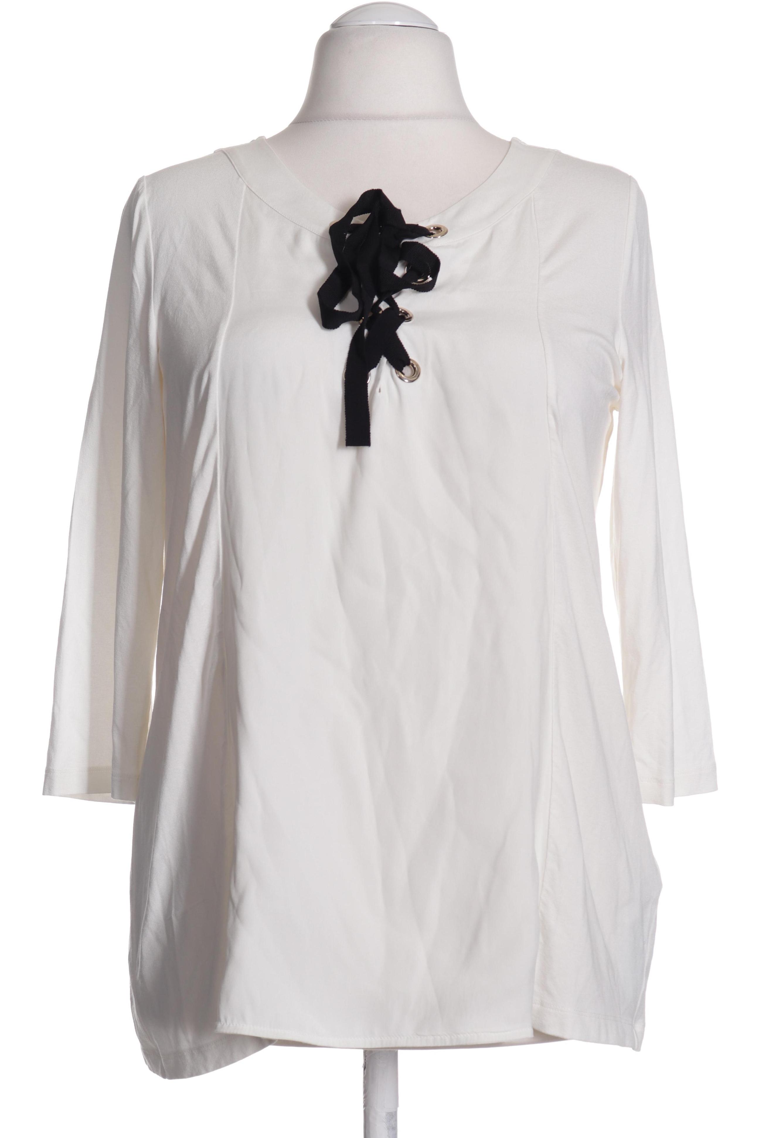 

Riani Damen Langarmshirt, weiß, Gr. 42