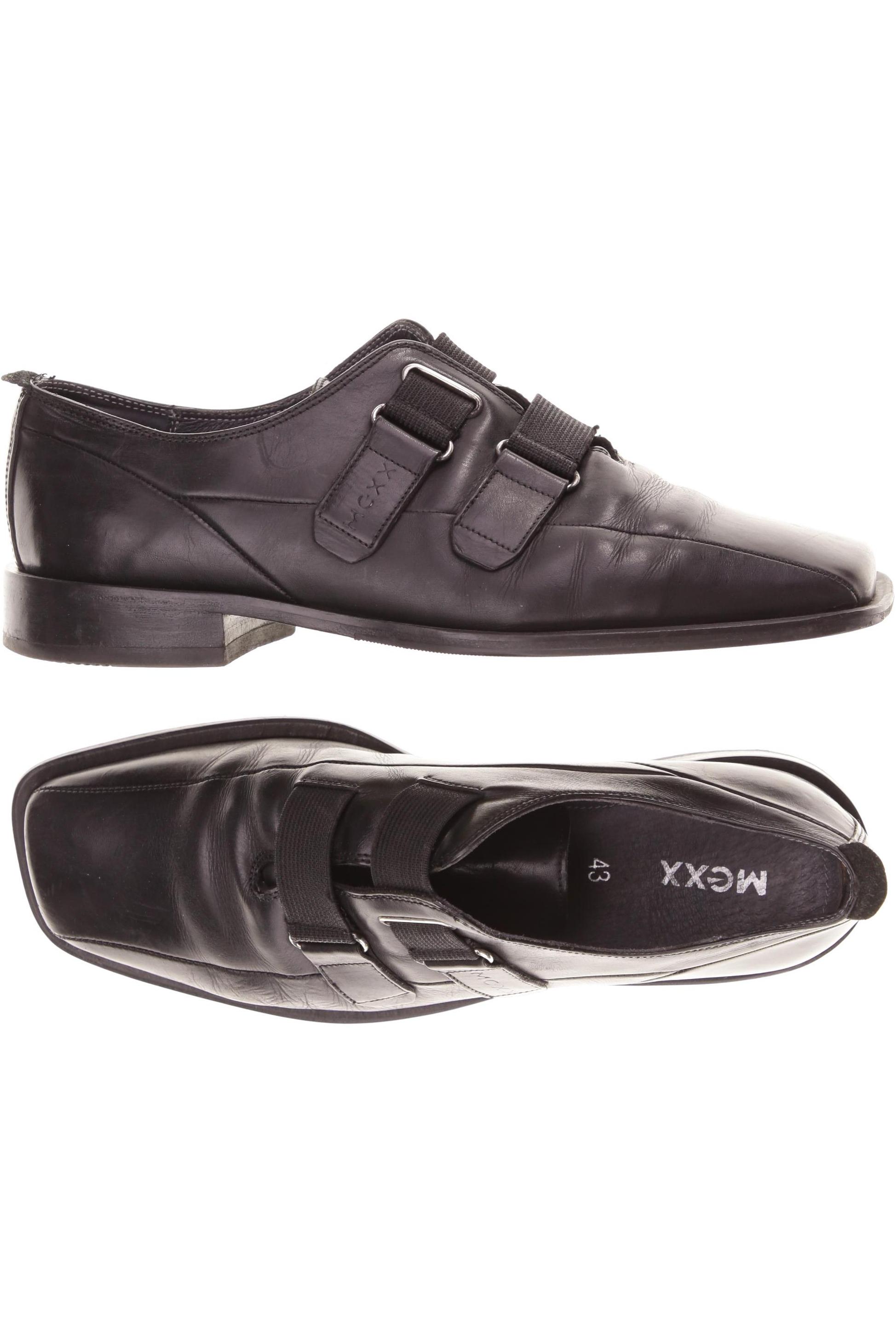 

Mexx Herren Halbschuh, schwarz, Gr. 43