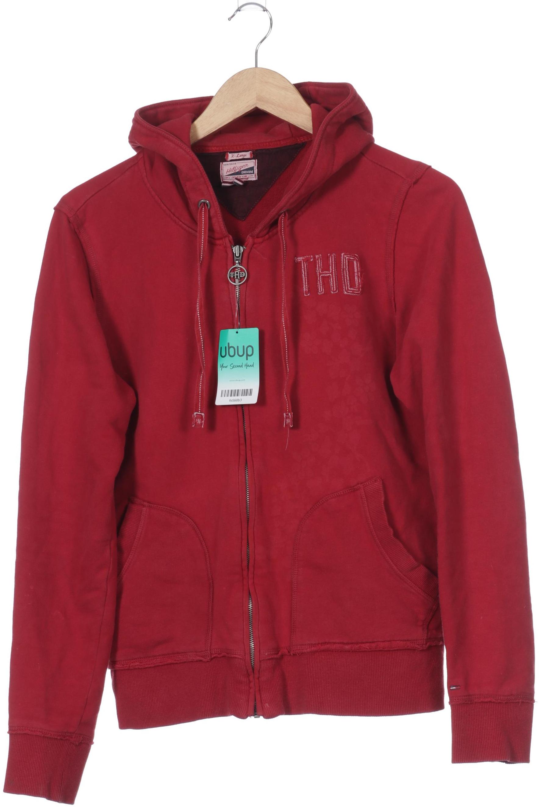 

Tommy Hilfiger Damen Kapuzenpullover, rot, Gr.