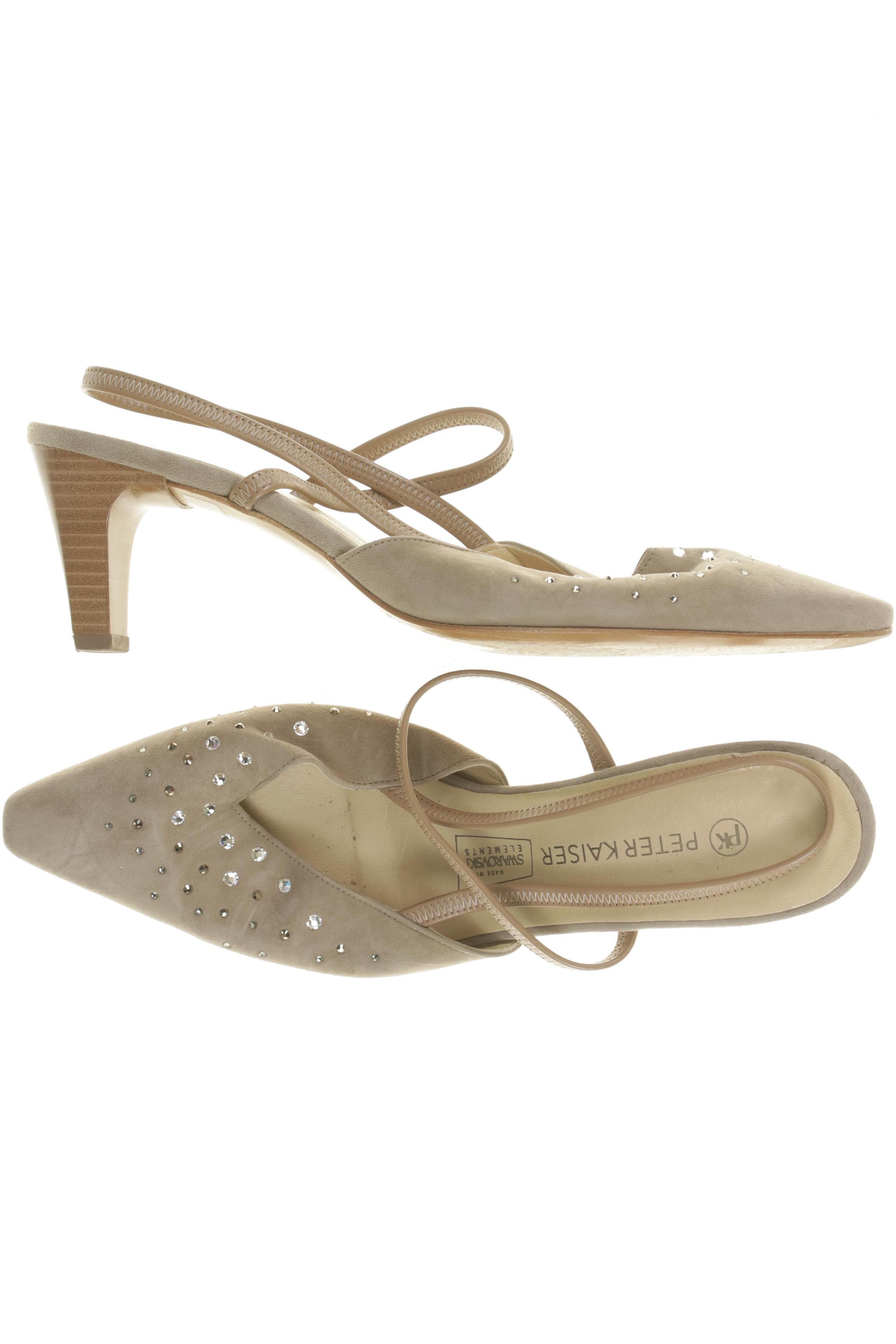 

Peter Kaiser Damen Sandale, beige, Gr. 6.5