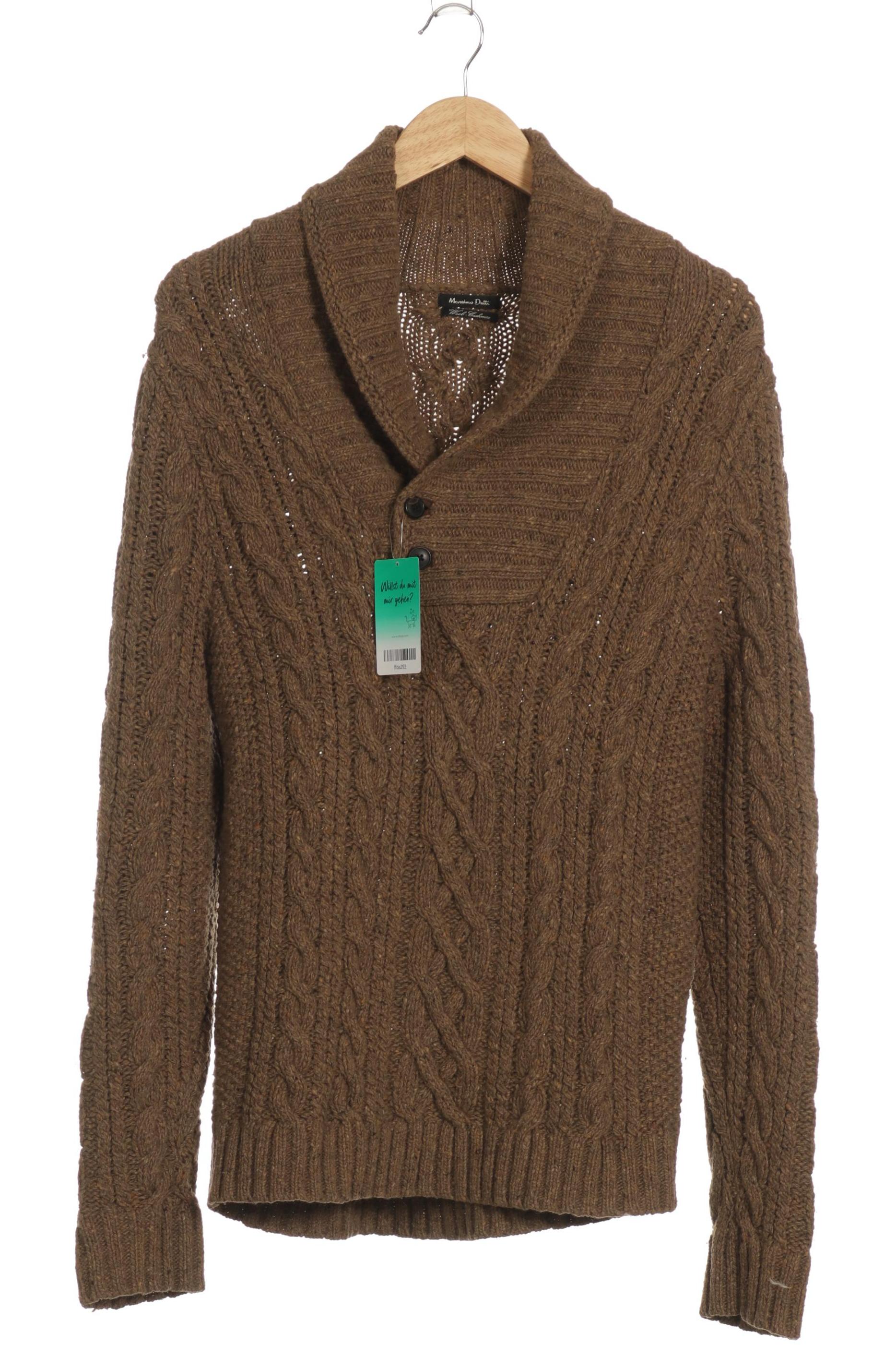 

Massimo Dutti Damen Pullover, braun, Gr.
