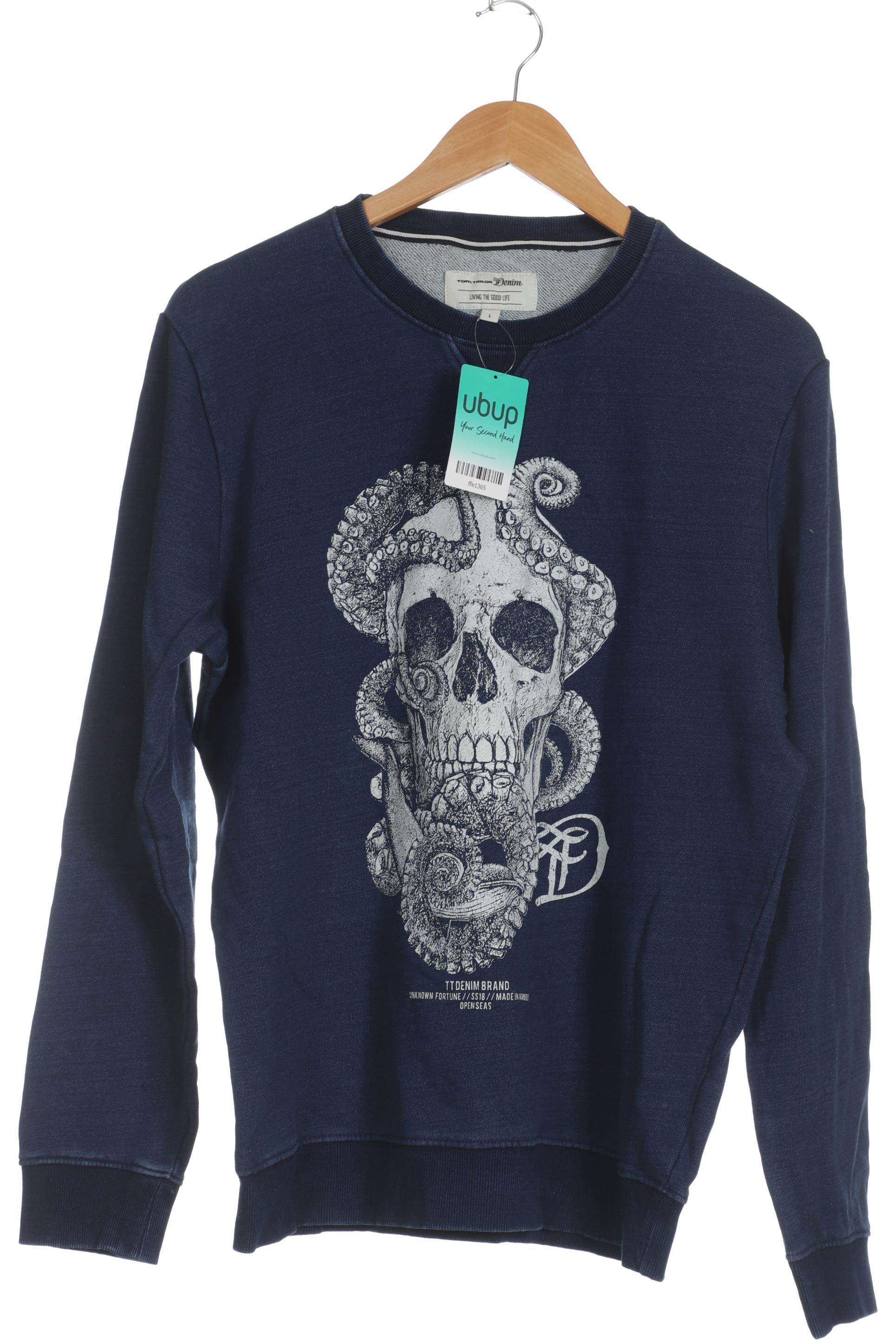 

TOM Tailor Denim Herren Sweatshirt, blau, Gr.