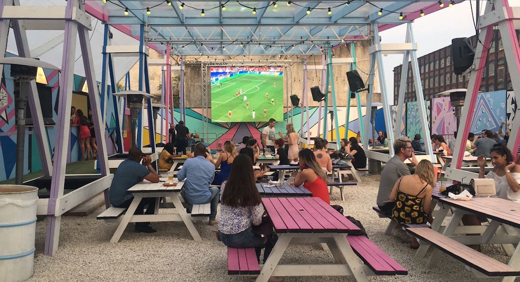 Coupe du monde au Pitch Stratford