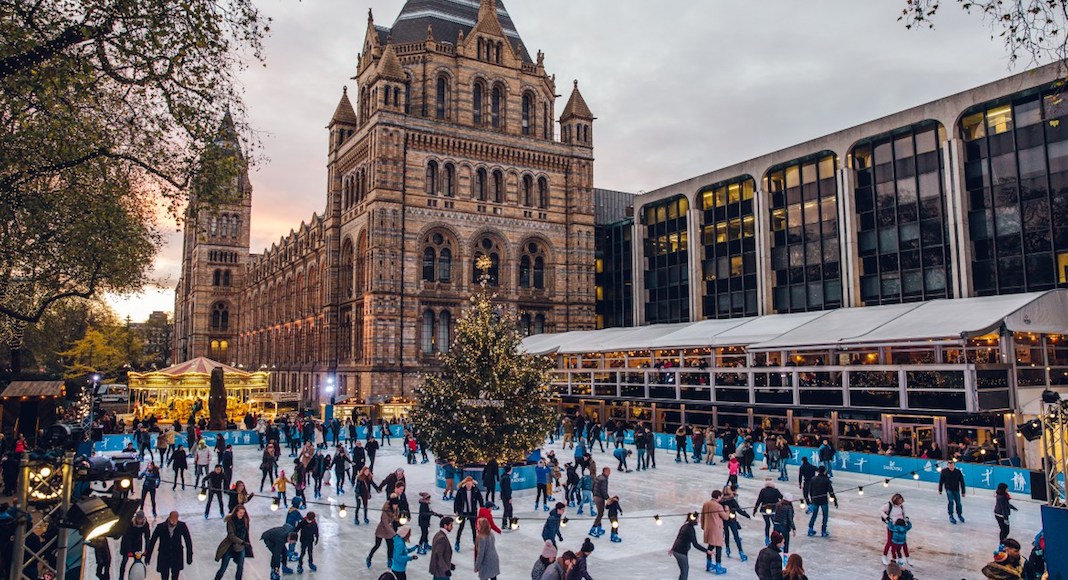 Patinoire du Natural History Museum