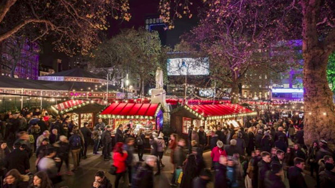 leicester square marche noel londres