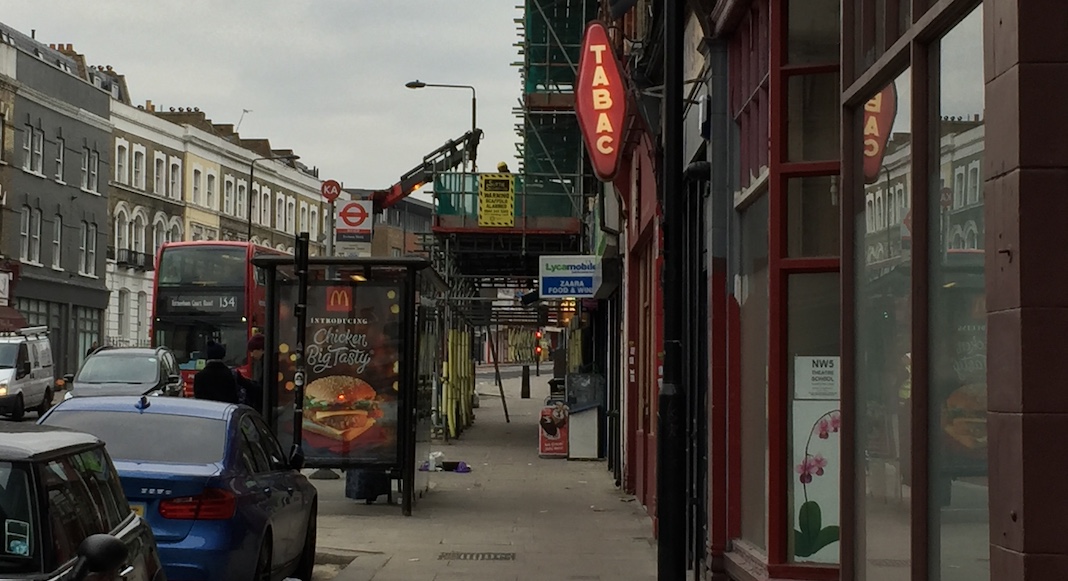 bar tabac kentish town londres