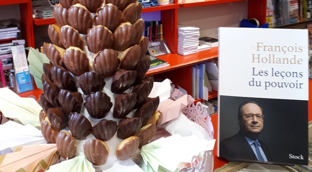 bisou les madeleines francois hollande londres