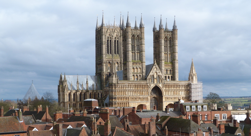 Lincoln Cathedrale incendie 1124