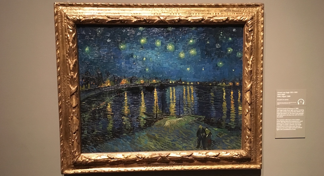 Van Gogh Britain Starry Night Rhone