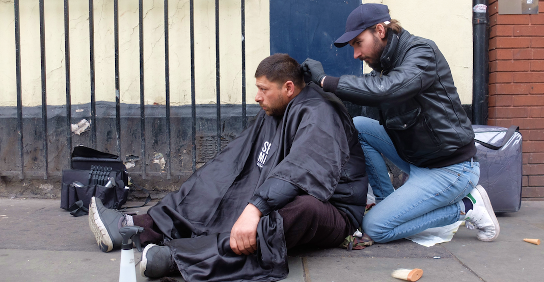 Pierre Lorcy et Estelle Barthes lancent barberground a Londres