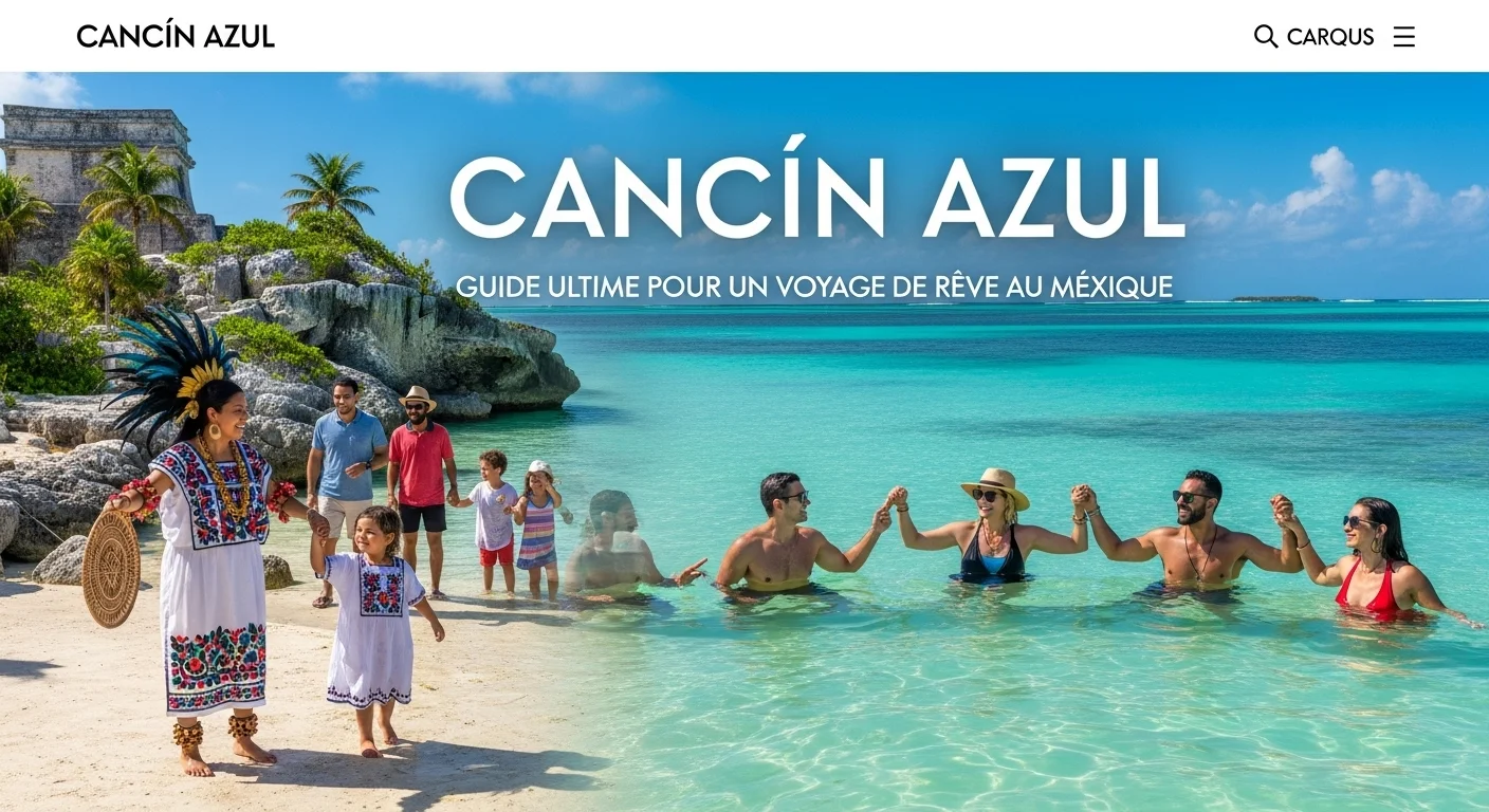 Cultura mexicana con tradiciones y recursos turísticos para descubrir Cancún Azul