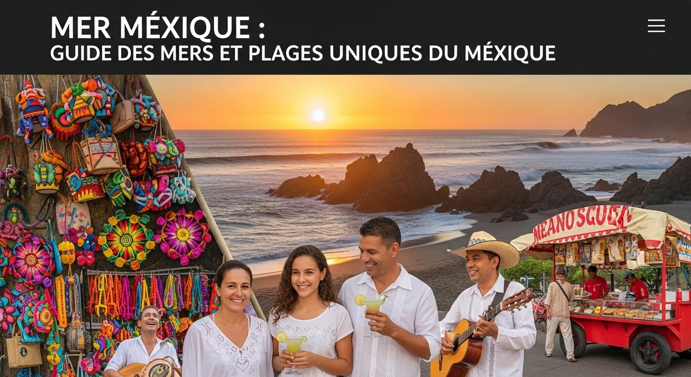 Cultura mexicana con tradiciones y recursos turísticos para descubrir Mer Mexique