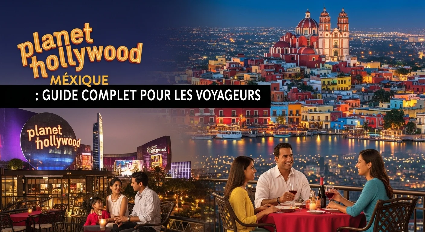 Experiencias turísticas y atracciones culturales de Planet Hollywood en México