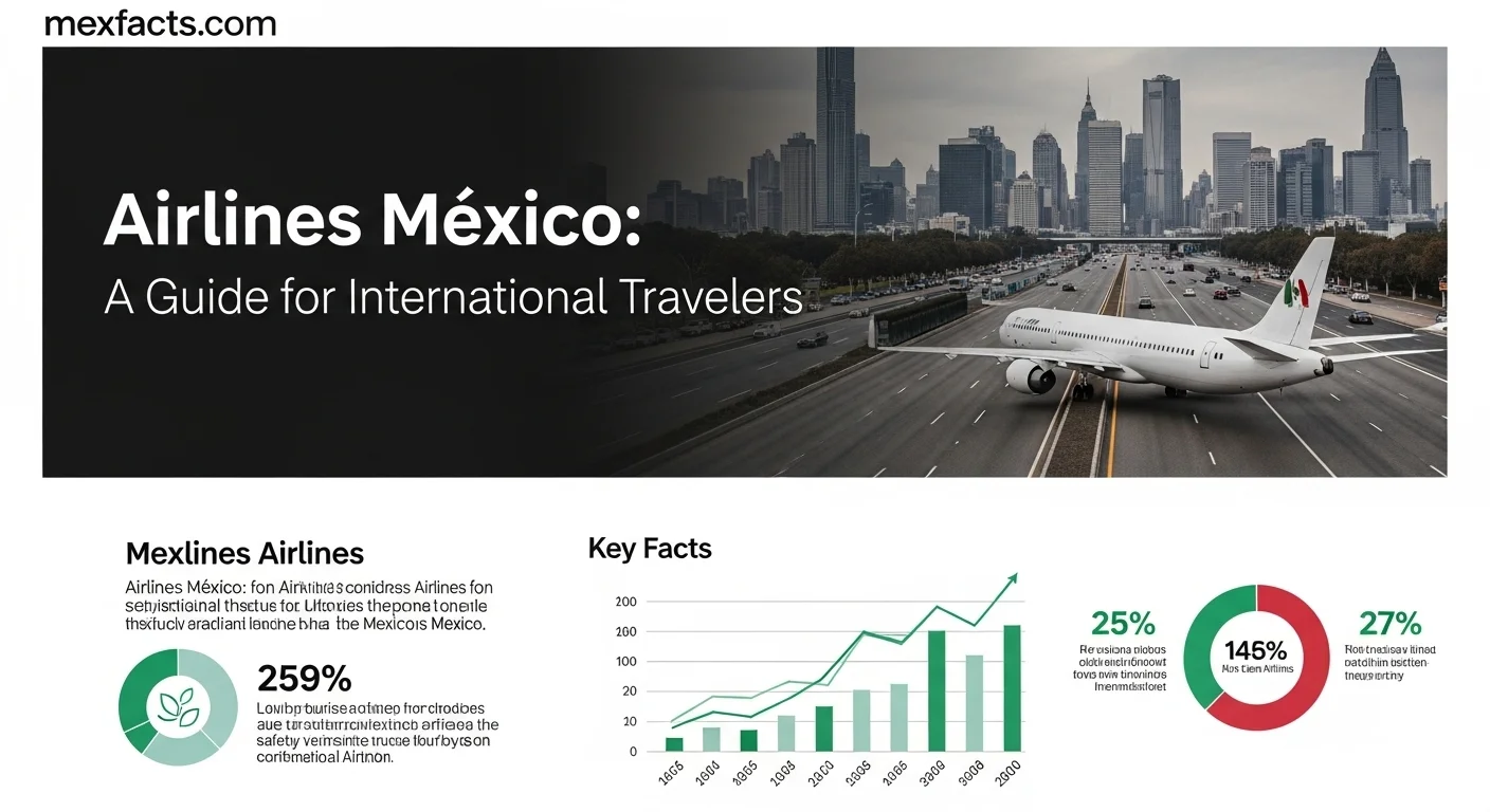 Mexican facts and data about Airlines Mexico with statistical information
