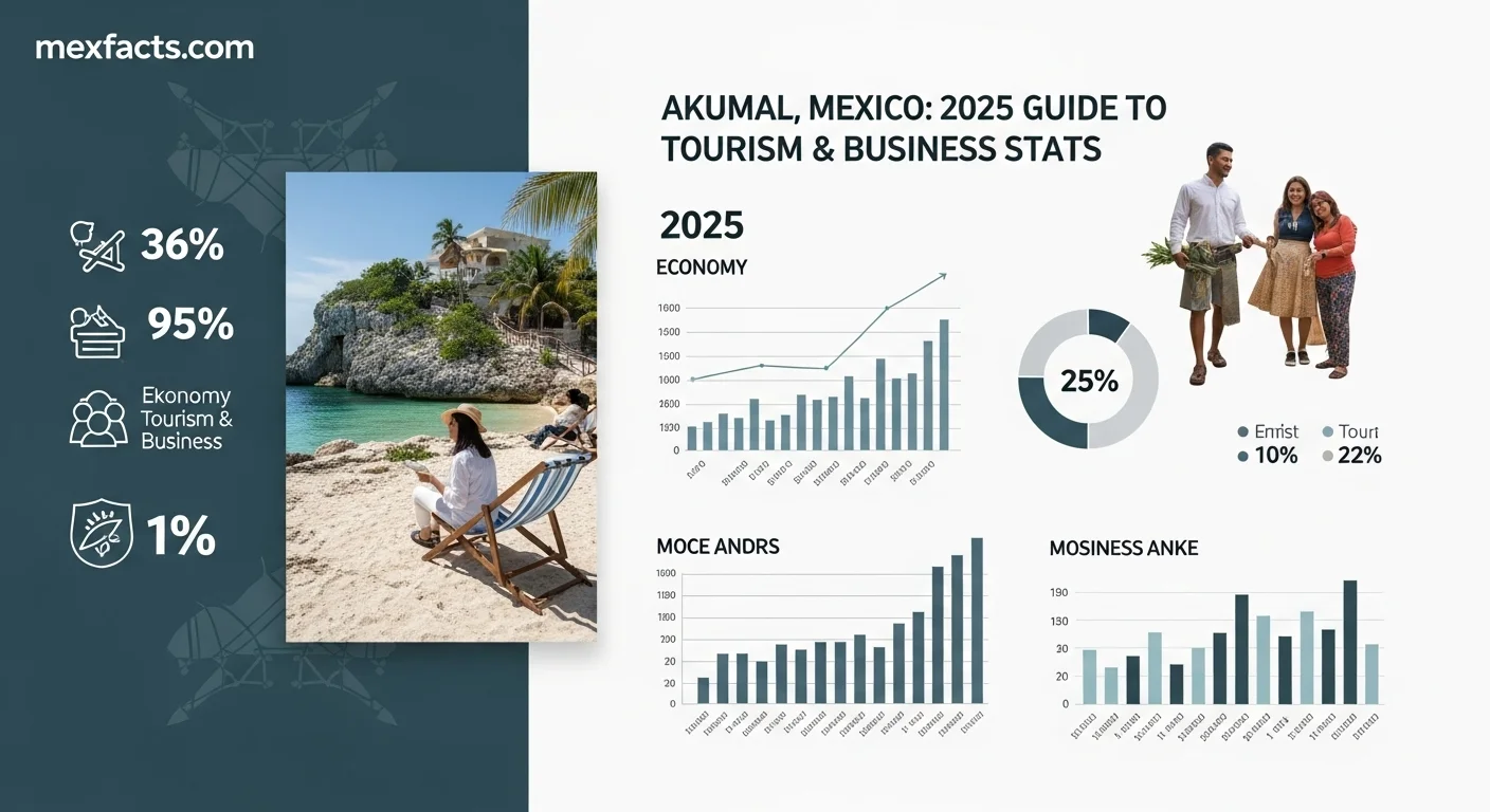 Mexican facts and data about Akumal with statistical information
