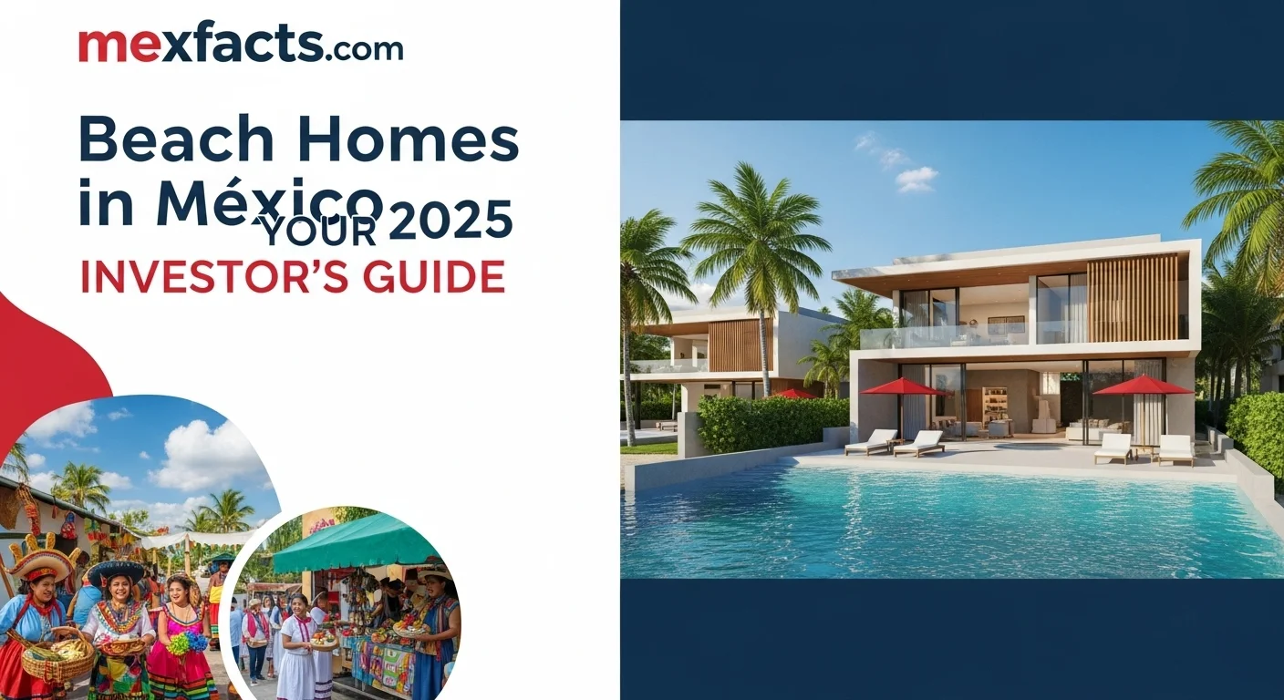 Beach Homes statistics and information about Mexico for international audience