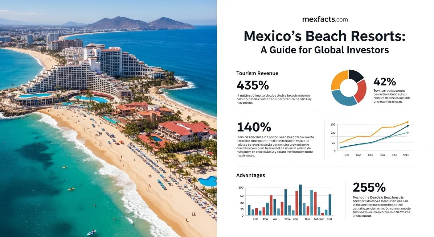 Mexican facts and data about Beach Resorts with statistical information