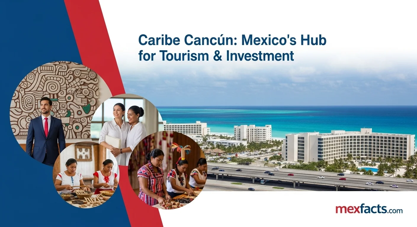 Caribe Cancun statistics and information about Mexico for international audience