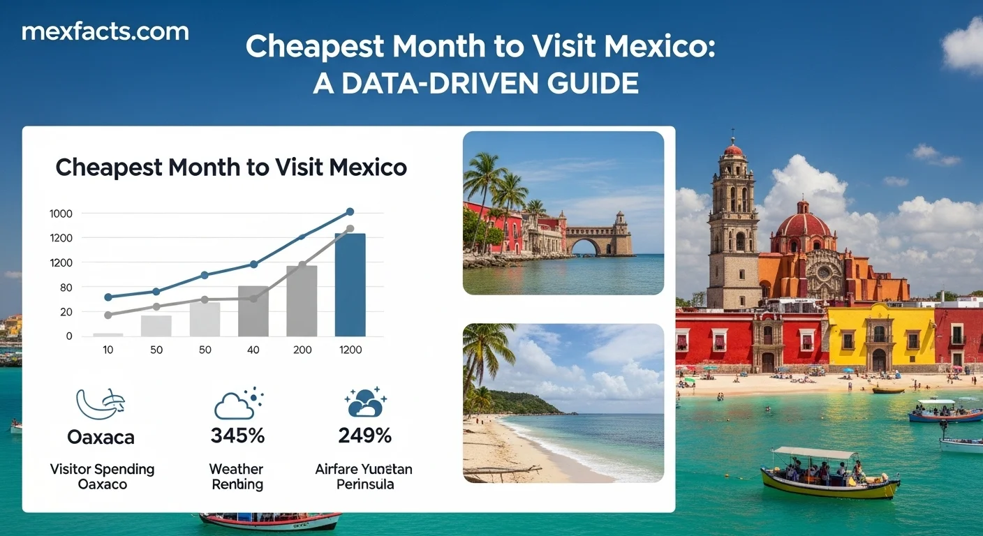 Mexican facts and data about Cheapest Month with statistical information