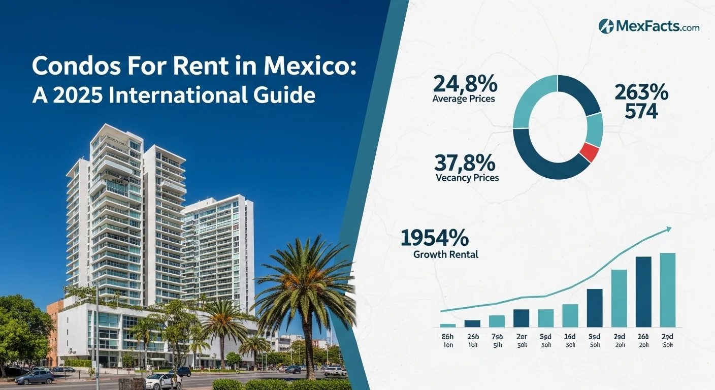 Mexican facts and data about Condos For Rent with statistical information