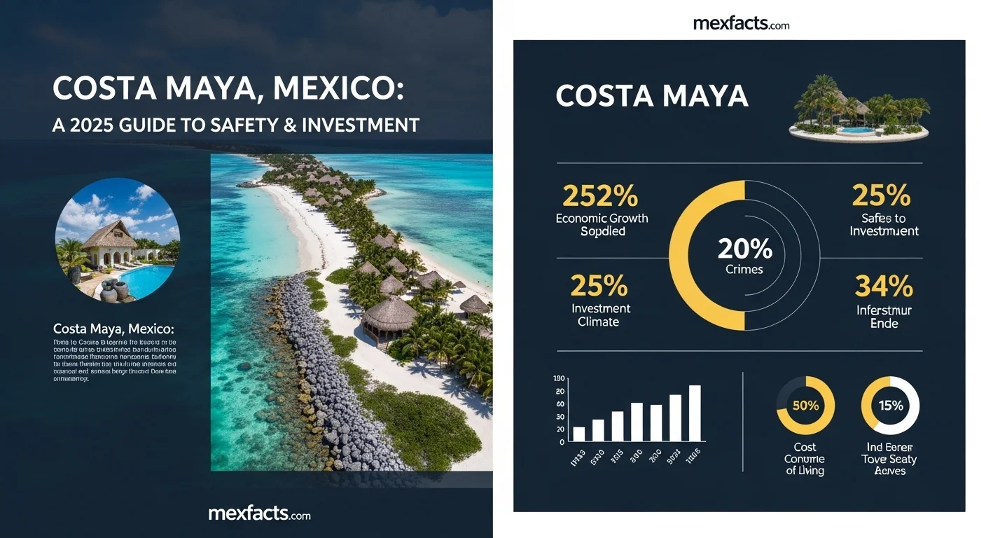Mexican facts and data about Costa Maya with statistical information