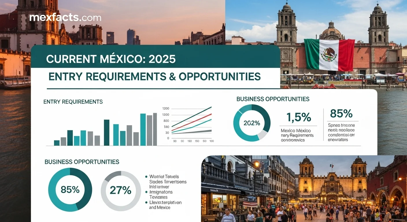 Mexican facts and data about Current Mexico with statistical information