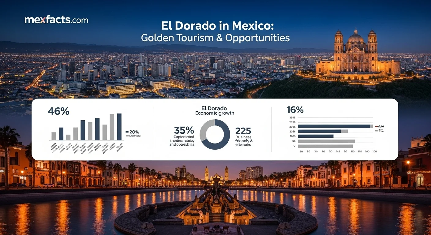 Mexican facts and data about El Dorado with statistical information