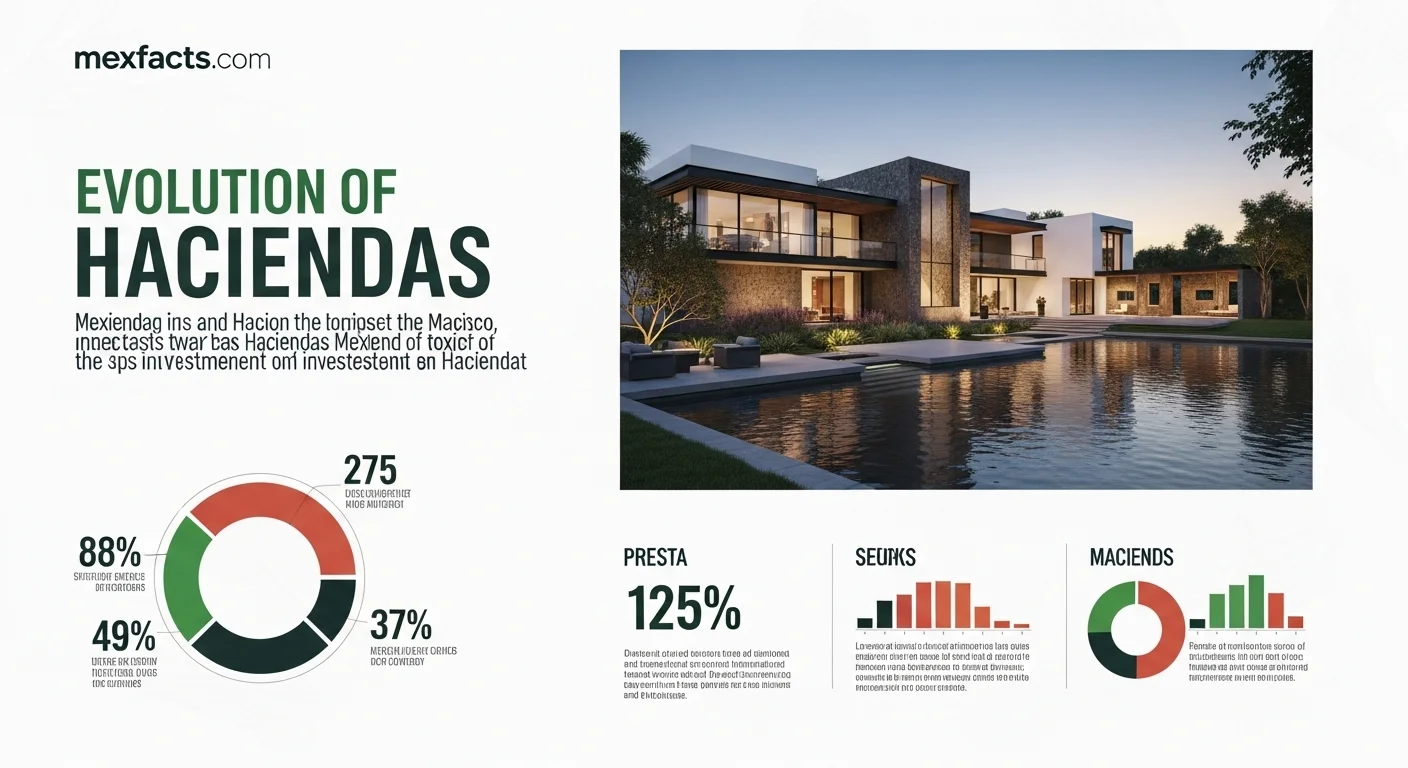Mexican facts and data about Hacienda with statistical information