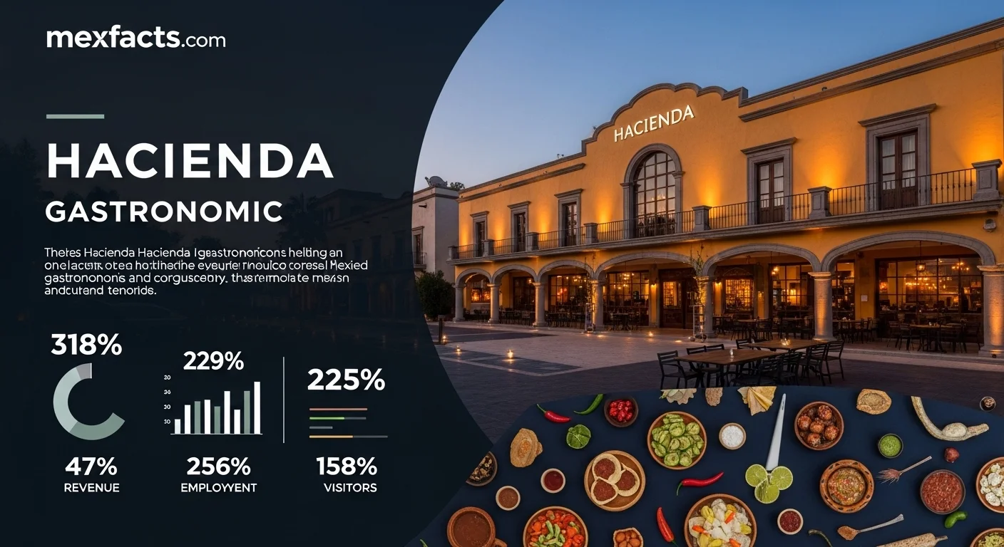 Mexican facts and data about Hacienda Restaurant with statistical information