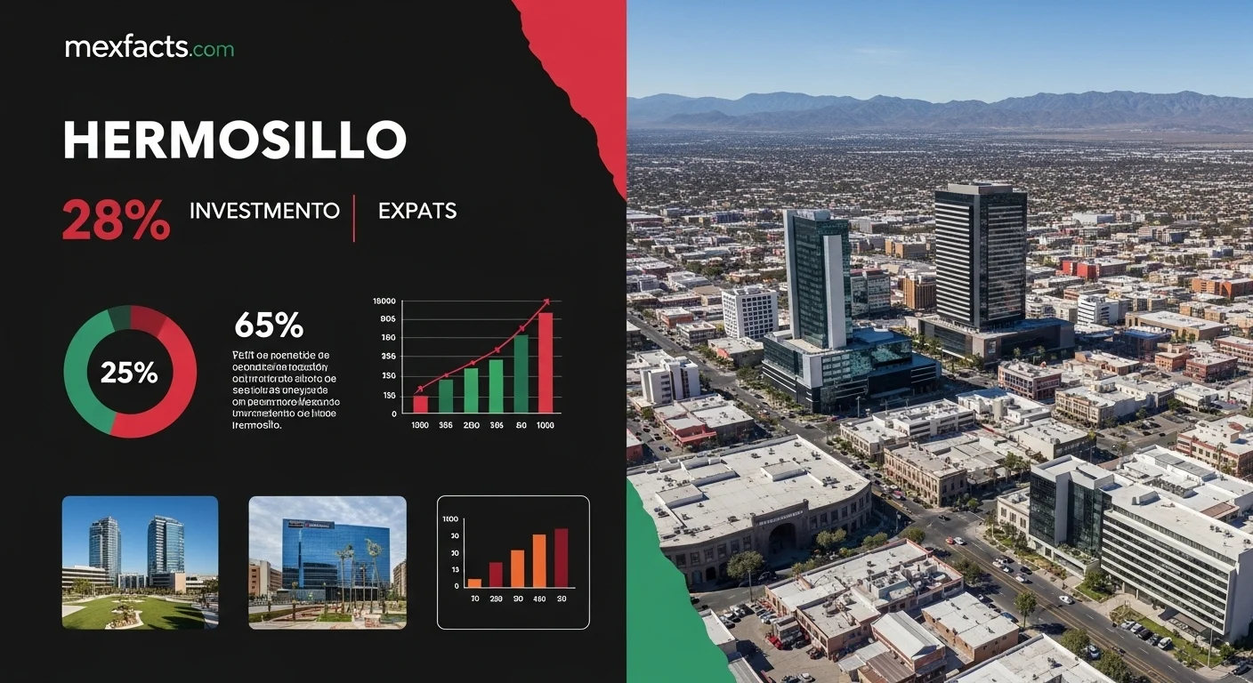 Mexican facts and data about Hermosillo Mexico with statistical information