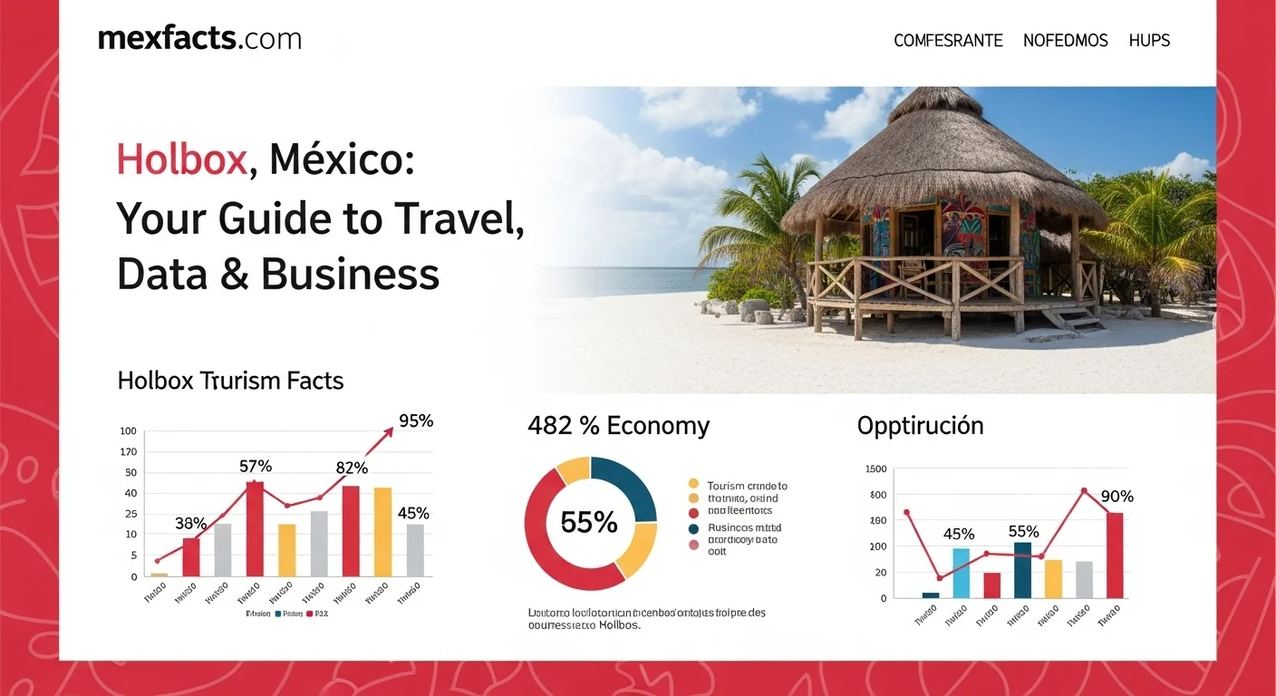 Mexican facts and data about Holbox with statistical information
