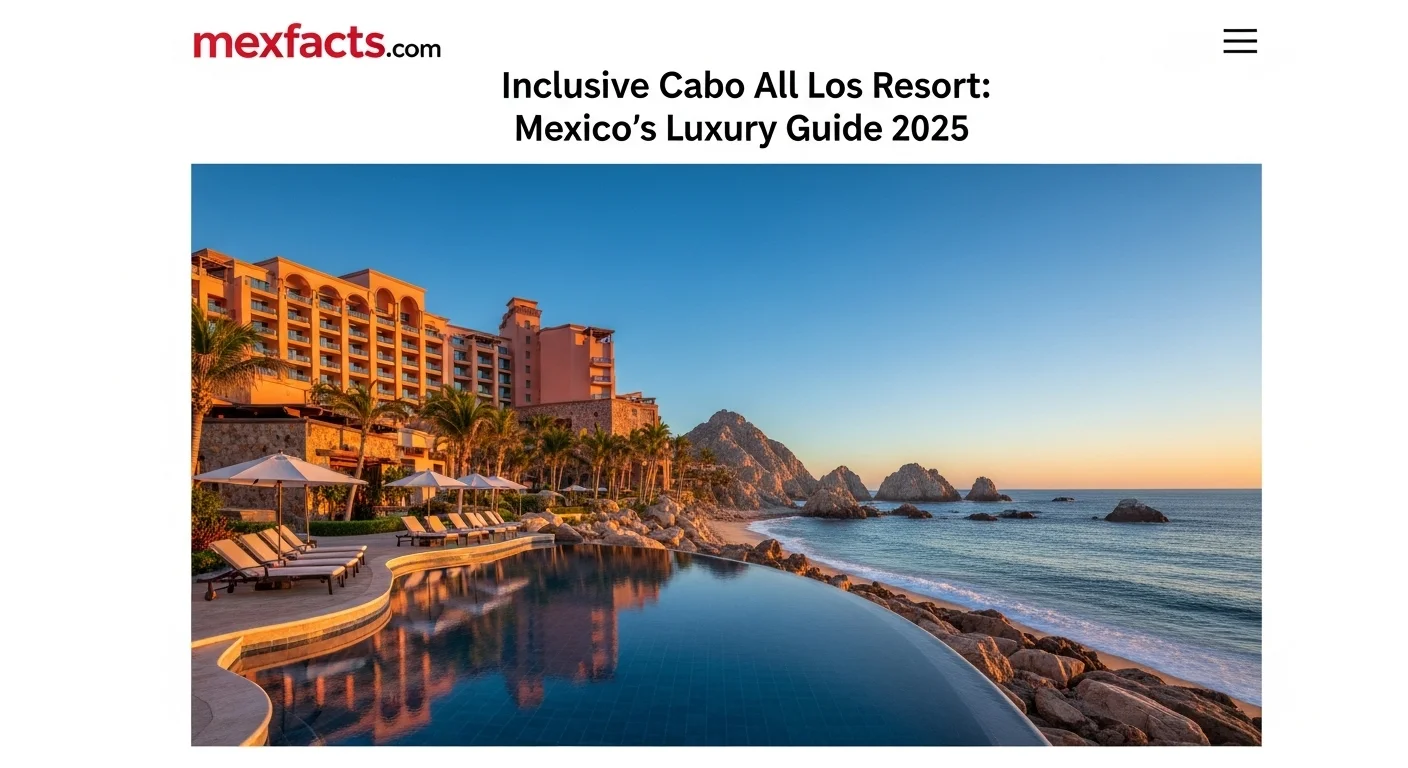 Inclusive Cabo All Los Resort statistics and information about Mexico for international audience