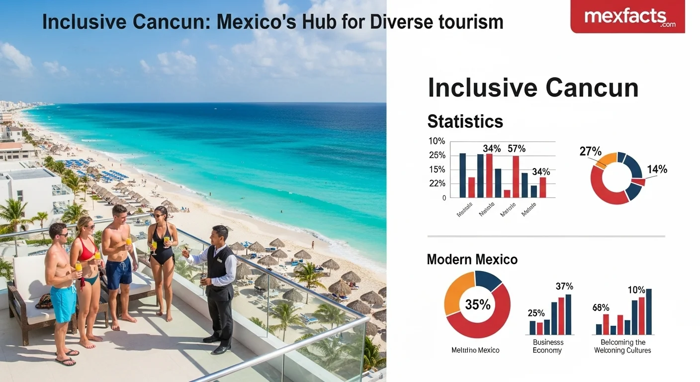 Inclusive Cancun statistics and information about Mexico for international audience