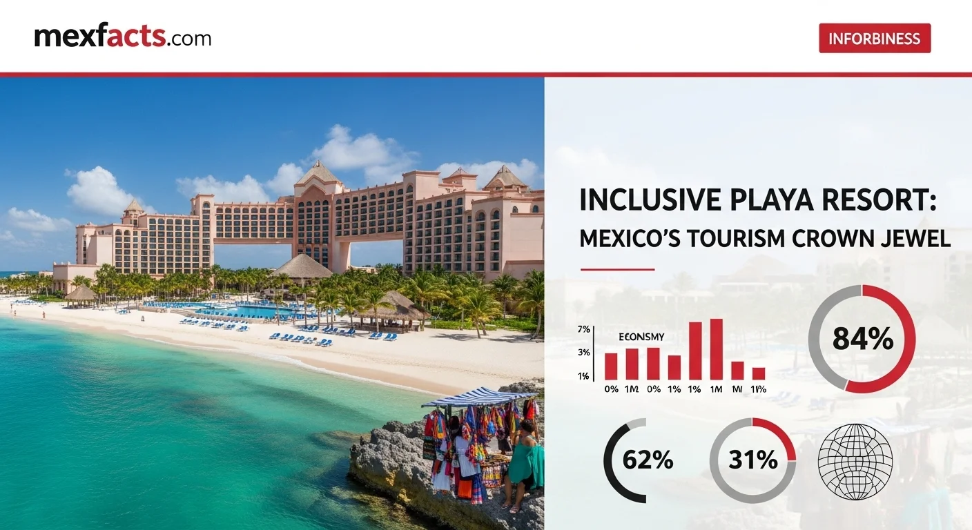 Inclusive Playa Resort statistics and information about Mexico for international audience