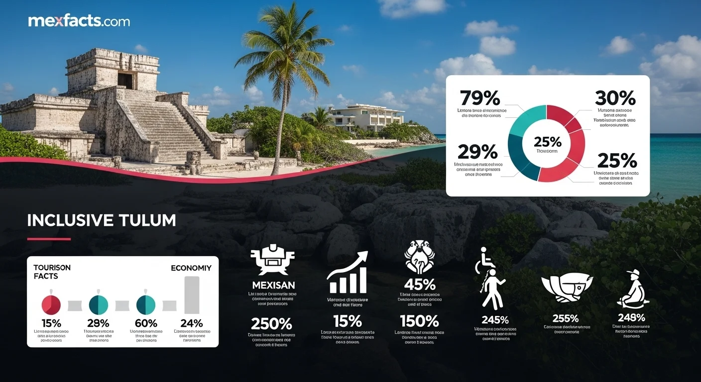 Mexican facts and data about Inclusive Tulum Mexico with statistical information