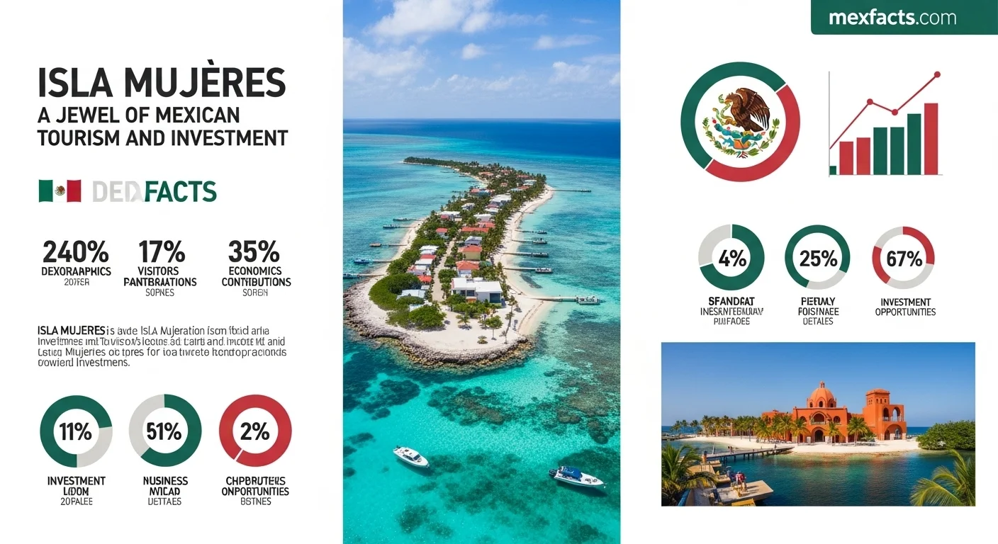 Mexican facts and data about Isla Mujeres with statistical information