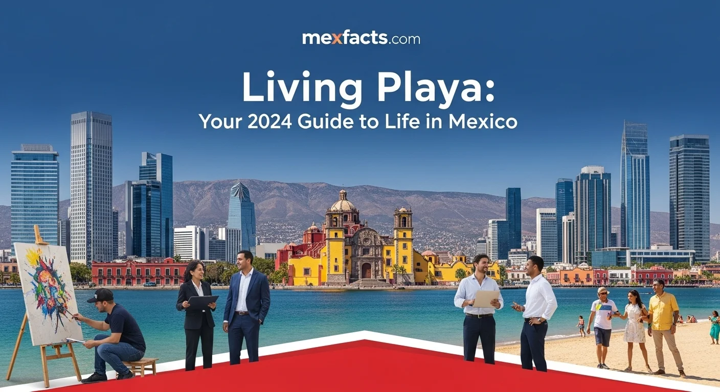 Living Playa statistics and information about Mexico for international audience