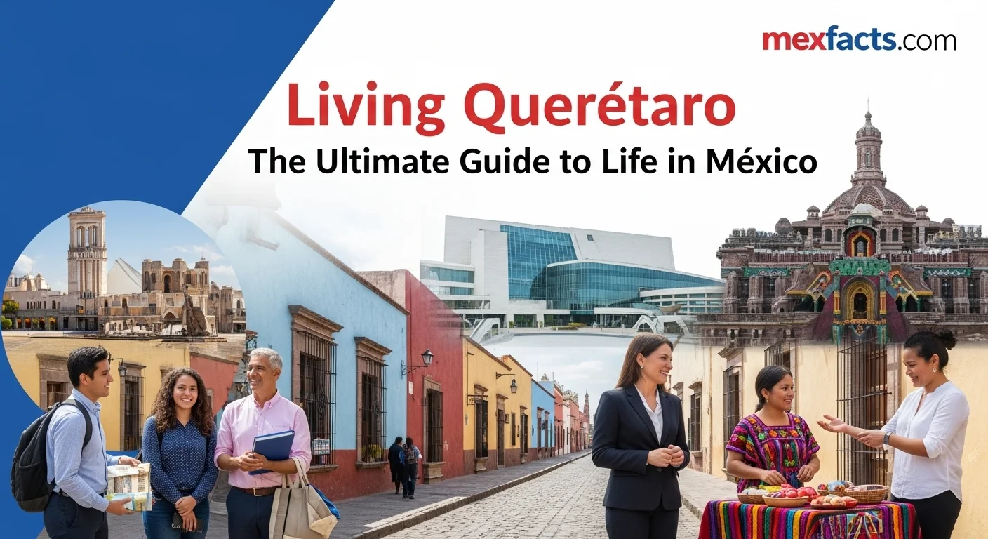 Living Queretaro statistics and information about Mexico for international audience