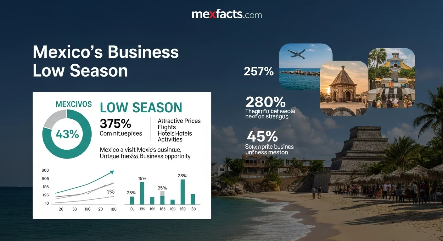 Mexican facts and data about Low Season with statistical information