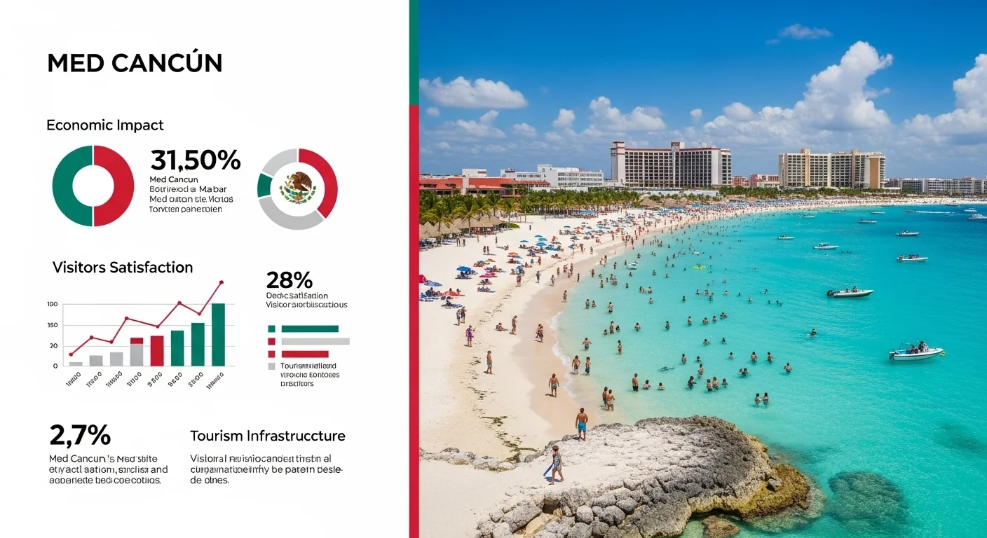 Mexican facts and data about Med Cancun with statistical information
