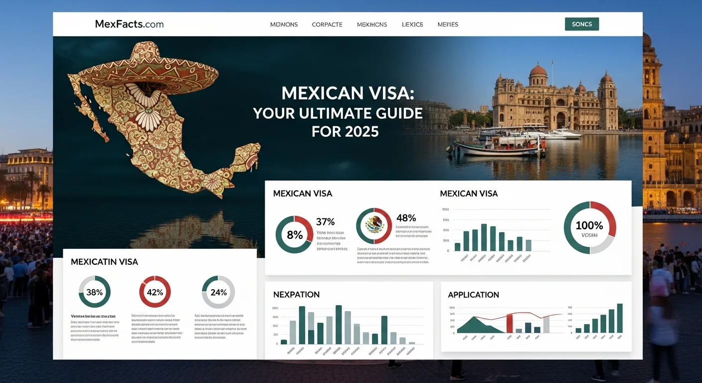 Mexican facts and data about Mexican Visa with statistical information