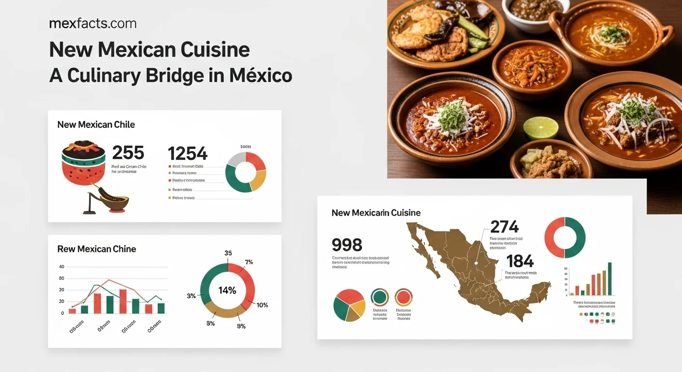 Mexican facts and data about New Mexican with statistical information