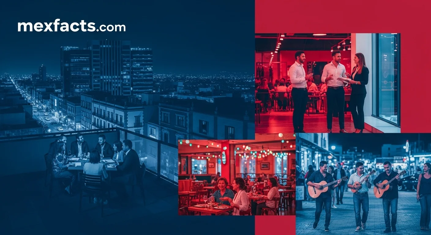 Night Mexico statistics and information about Mexico for international audience